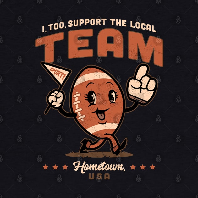 Local Football Fan by harebrained